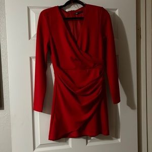 Zara dress never worn Red SZ L
